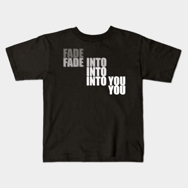 Fade Into You Blurry to Sharp Kids T-Shirt by SubtleSplit